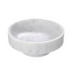 Luxury carrara white marble bowl 