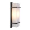 Eichholtz modern alabaster bronze finish wall lamp