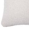 Luxurious boucle cream cushion by Eichholtz