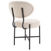 Vicq Dining Chair - Bouclé Cream - Set of 2
