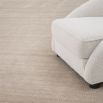 Contemporary beige woven wool rug by Eichholtz