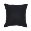 Luxurious Eichholtz black and gold patterned cushion