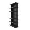 A modern display cabinet from Eichholtz crafted from wood with a black finish 