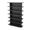 A modern display cabinet from Eichholtz crafted from wood with a black finish 