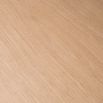 Natural oak veneer desk with three drawers