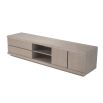 A contemporary washed oak veneer TV Cabinet by Eichholtz