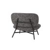 A retro inspired chair Eichholtz with a stylish Cambon Black upholstery 