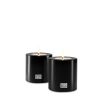 Artificial Candles - Set of 2 - Black