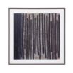 Contemporary abstract wall print in a grey brown wooden frame by Eichholtz