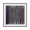 Contemporary abstract wall print in a grey brown wooden frame by Eichholtz