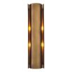 Brass wall lamp in sleek, simple design