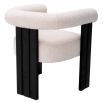 Percy Dining Chair - Bouclé Cream