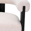 Percy Dining Chair - Bouclé Cream