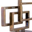 A luxury lamp by Eichholtz with a vintage brass finish