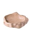 Elegant travertine bowl 