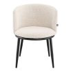 Filmore Dining Chair - Set of 2 - Boucle Cream