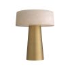 A charming side lamp by Eichholtz with an alabaster shade and antique brass finish