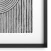 Set of 2 stunning abstract grooves prints