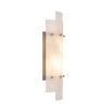 A vintage style wall lamp by Eichholtz with translucent finished plates