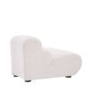 Modular curved sofa in Lyssa off-white