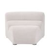 Striking modular sofa in Lyssa Off-White