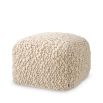 Enchanting and cosy bobble effect pouffe