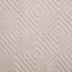A mesmerising patterned outdoor rug in a beige finish