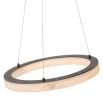 A luxurious, statement chandelier by Eichholtz with alabaster details and a beautiful bronze highlight finish