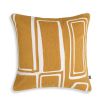 Stunningly chic design cushion in sumptuous linen