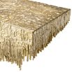 Wall console in dripping gold design