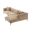 A luxury lounge sofa by Eichholtz with a Lyssa Sand finish 