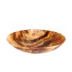 Mesmerising resin bowl with exquisite, brown marble-effect