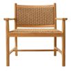 Gorgeous brown natural woven outdoor chair