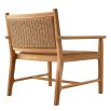 Gorgeous brown natural woven outdoor chair