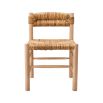 Charming rustic woven seagrass chair