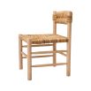 Charming rustic woven seagrass chair