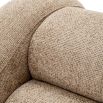 Dreamy armchair in soft Lyssa-Sand fabric