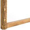 Hand-carved antique gold wall mirror