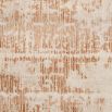 Large loom knotted rug with distressed beige pattern