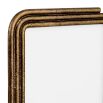 antique brass tube style picture frame in large