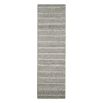 Rectangular metal wall art with mirror glass face