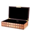 Box in geometric pattern