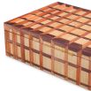 Box in geometric pattern