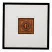 Grecian vase prints enclosed in sleek black frames