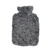 A luxurious and sumptuously soft sheepskin hot water bottle