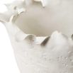 Off-white bowl with natural edged design
