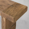 Elevate your space with our Large Reclaimed Oak Console Table, blending rustic charm and modern design for a stunning focal point in any room.