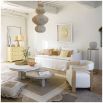 Arsene Armchair - White Boucle