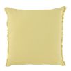 Chloe Cushion - Pastel Yellow - Square