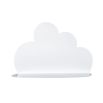 A luxurious kids white cloud-shaped shelf